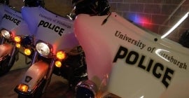 Pitt police motorcycle